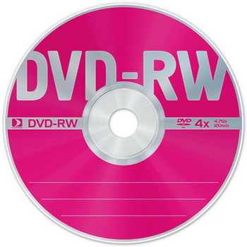 DVD-RW диск DATAStandard 4х 4.7 Гб, CakeBox