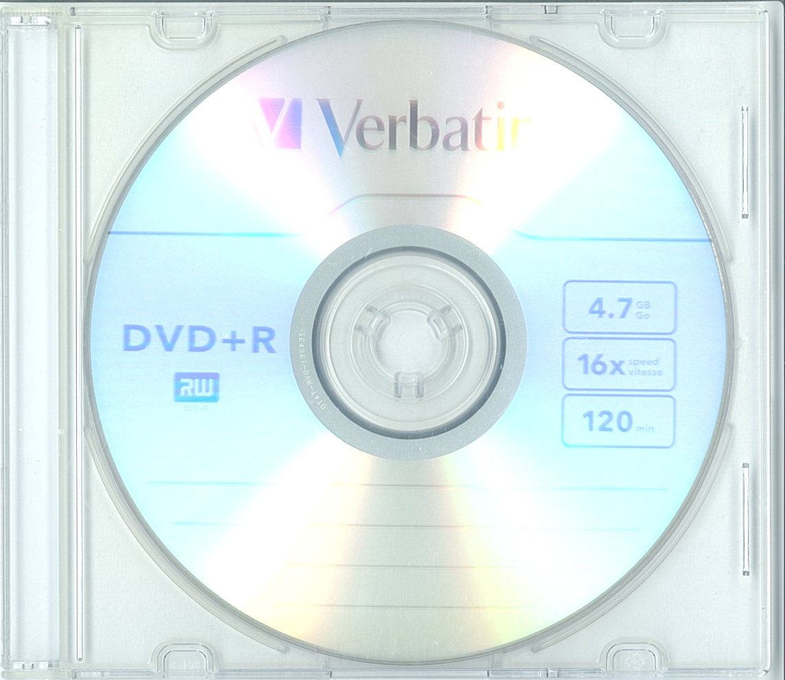 DVD+R диск 16х Verbatim 4.7 Гб,SlimBox